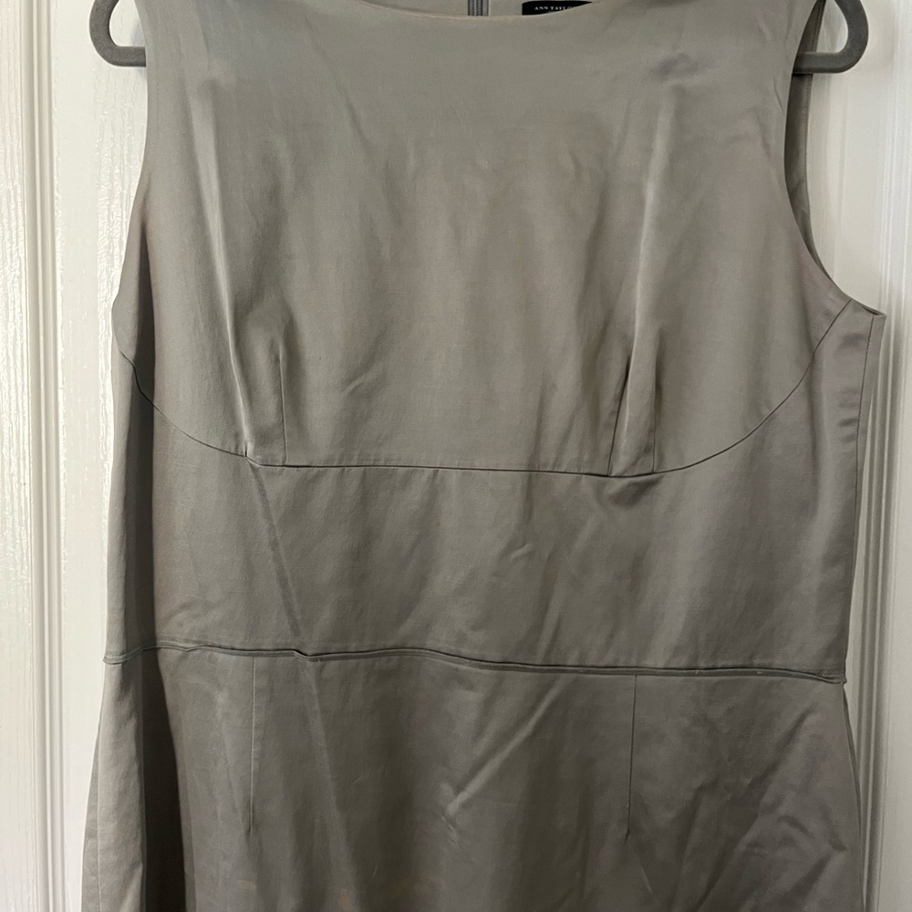 Ann Taylor Gray Dress with Jacket - Picture 9 of 10